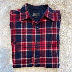 Men’s Wool Long Sleeve Pendleton Lodge Shirt